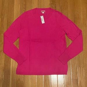 BRAND NEW JCrew Cashmere Crewneck Sweater, Size Small